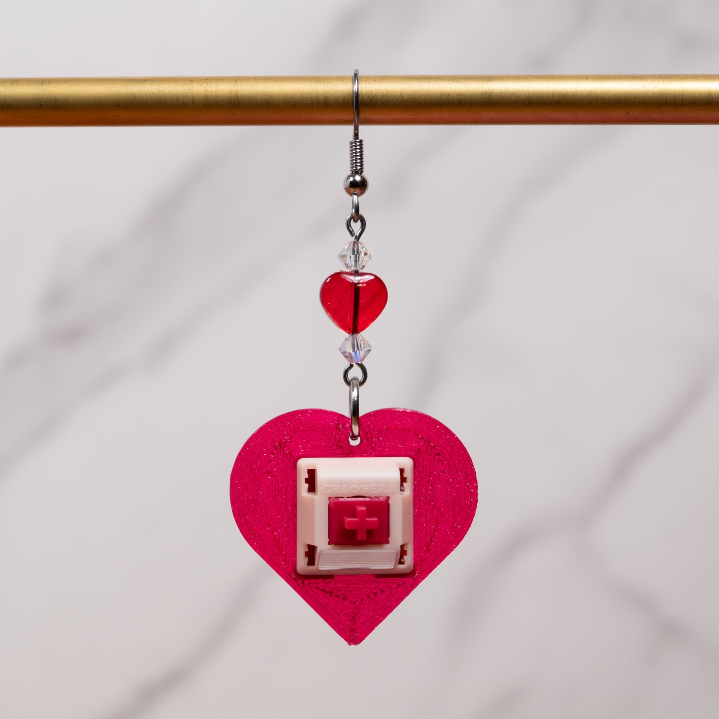 Heart Switch Earrings