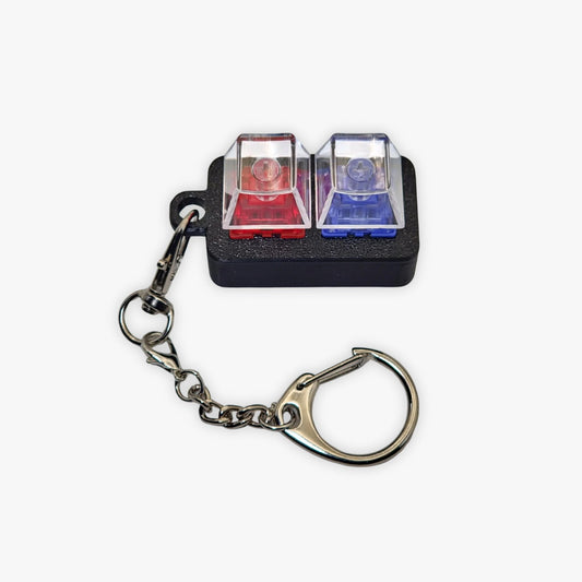 1x2 Fidget Switch Keychain Clackify