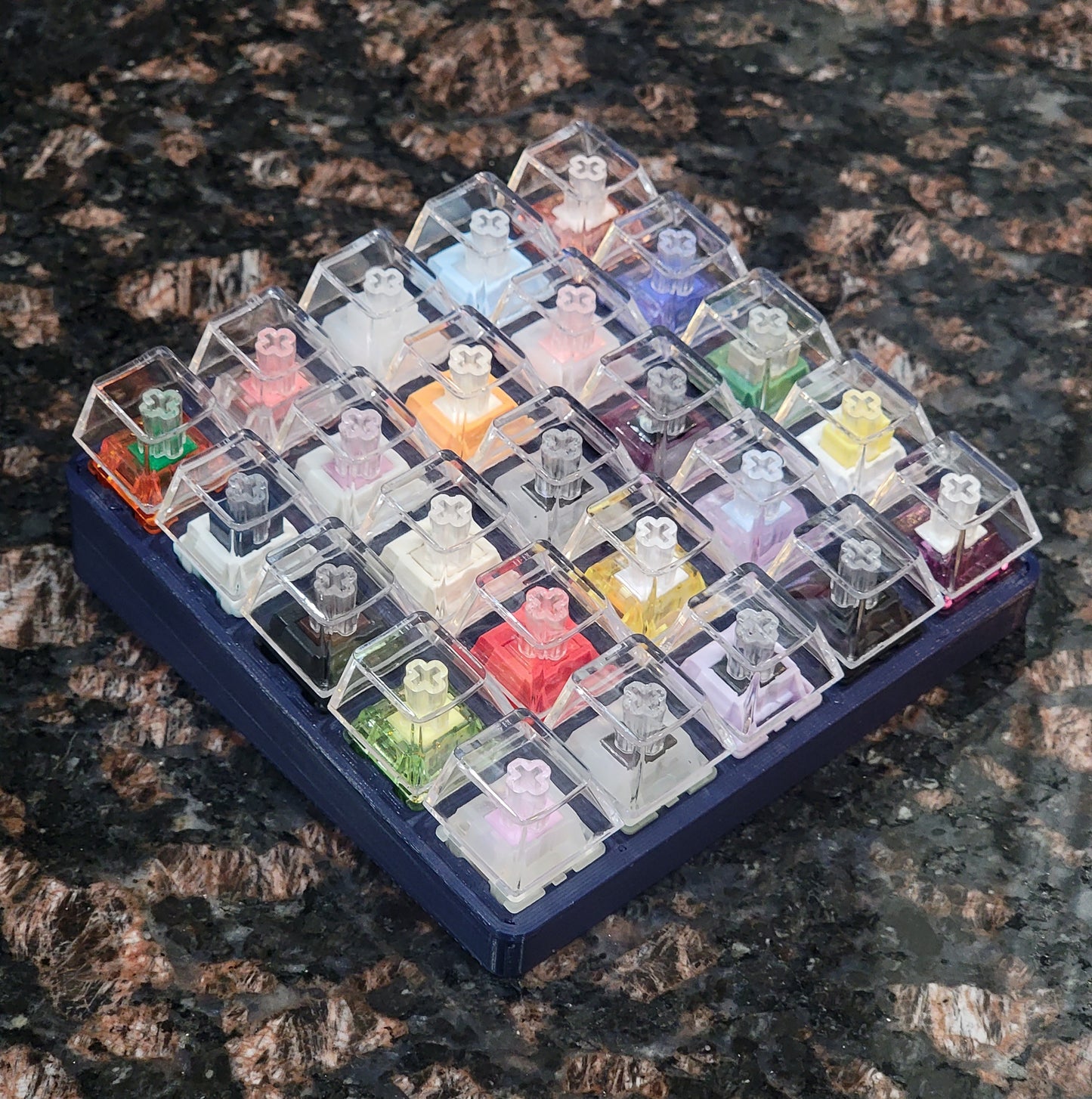 Custom Switch Tester 5x5