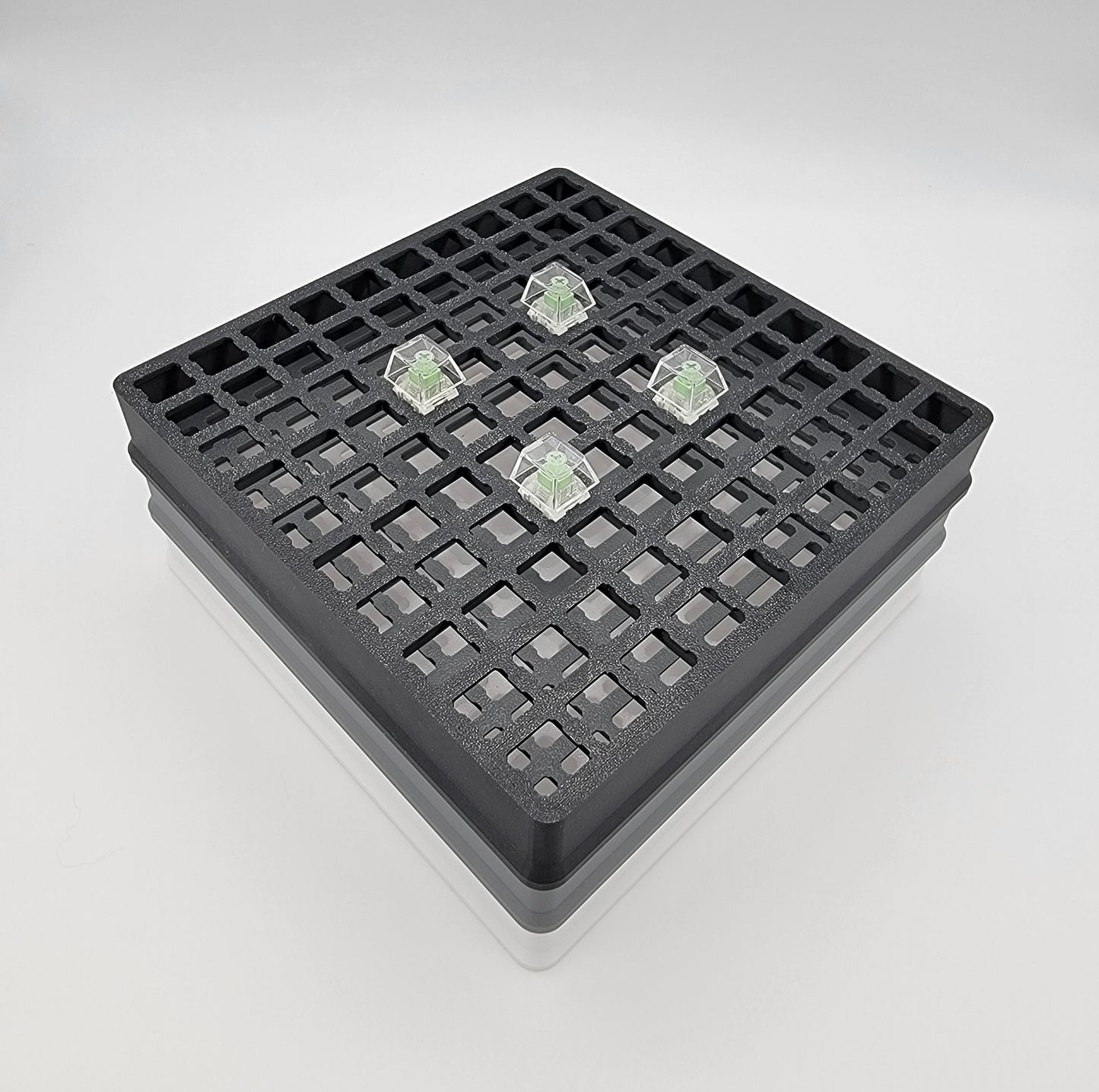 Stackable 10x10 Tester Base