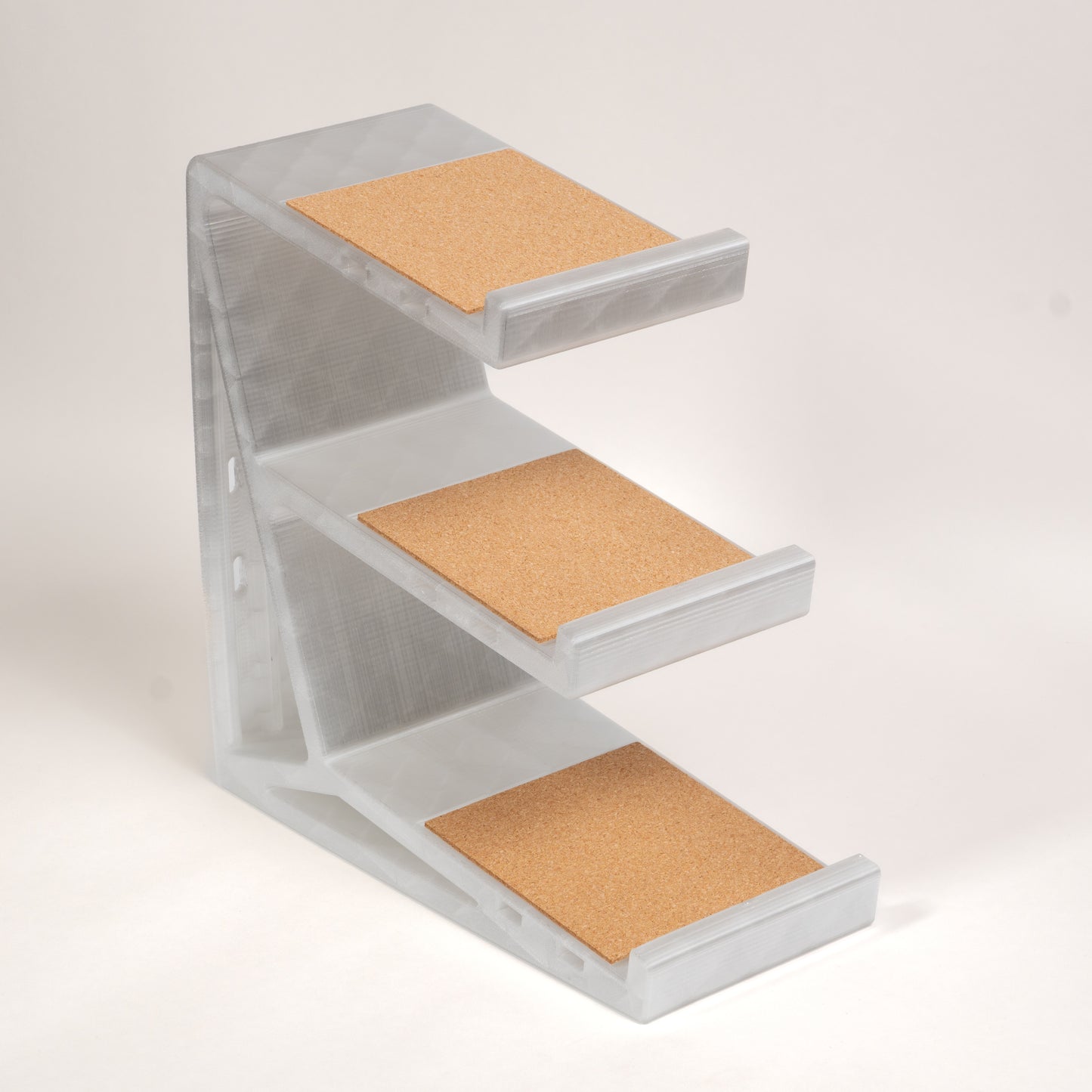 Translucent 3-tier Clackify keyboard stand