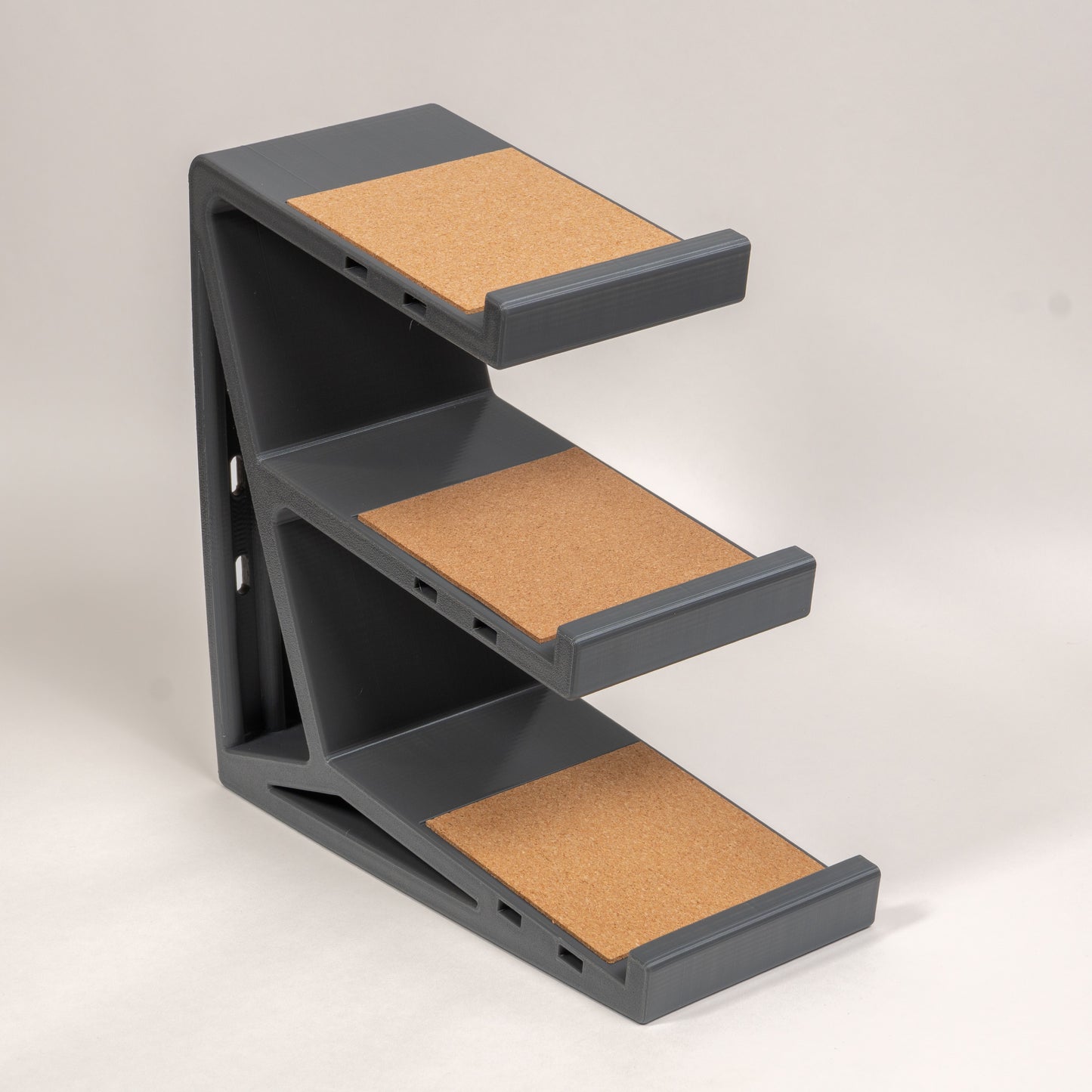 Gray 3-tier Clackify keyboard stand
