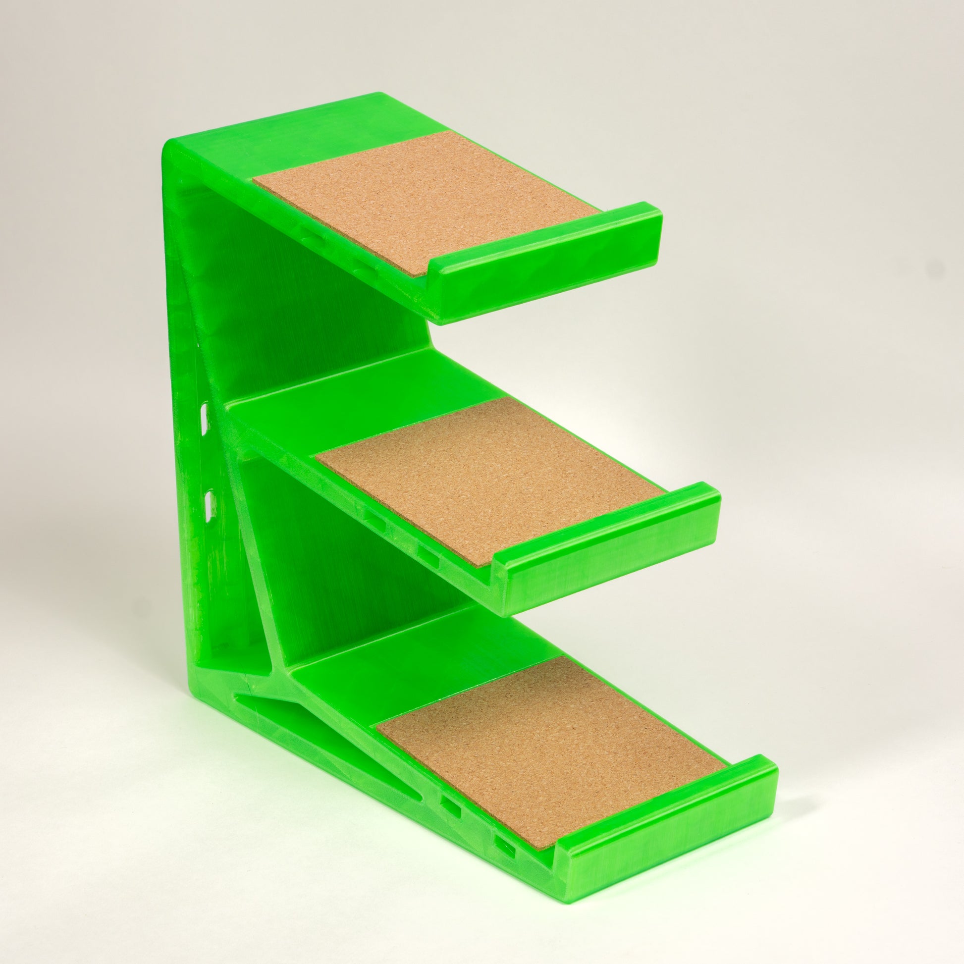 Translucent Neon Green 3-tier Clackify keyboard stand