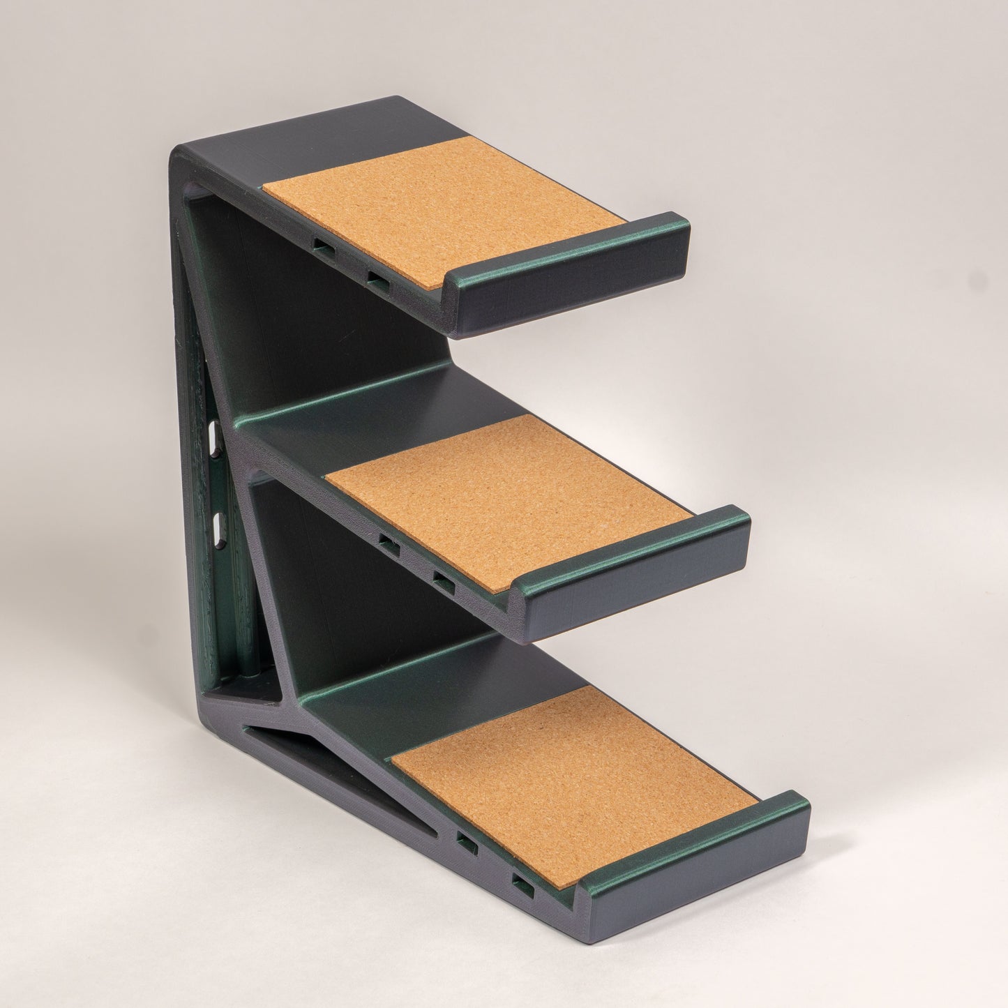Galaxy Gemstone Green 3-tier Clackify keyboard stand