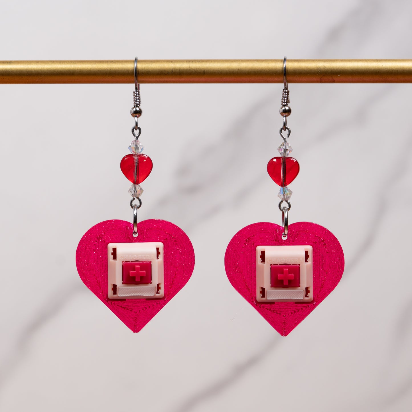 Heart Switch Earrings