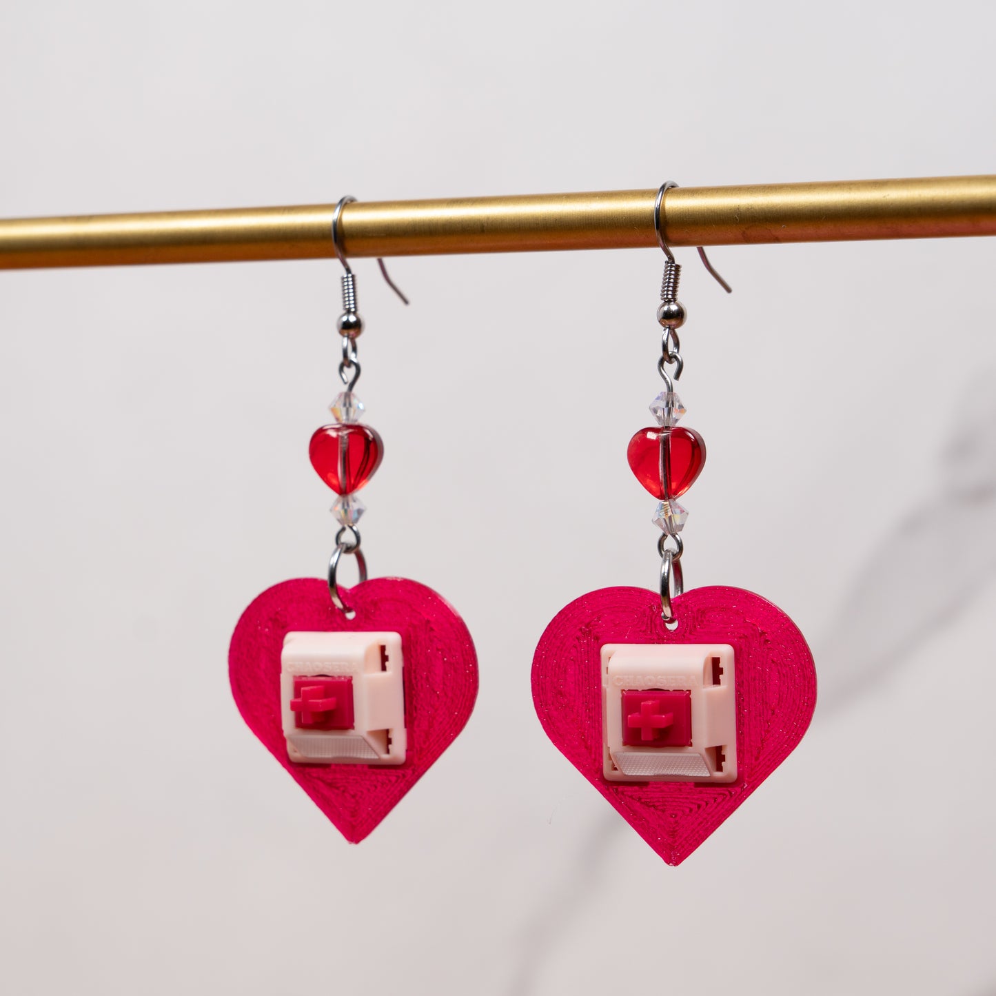 Heart Switch Earrings