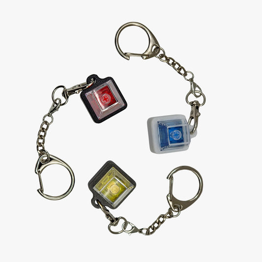 Clackify Single Switch Key Fidget Tester Keychain