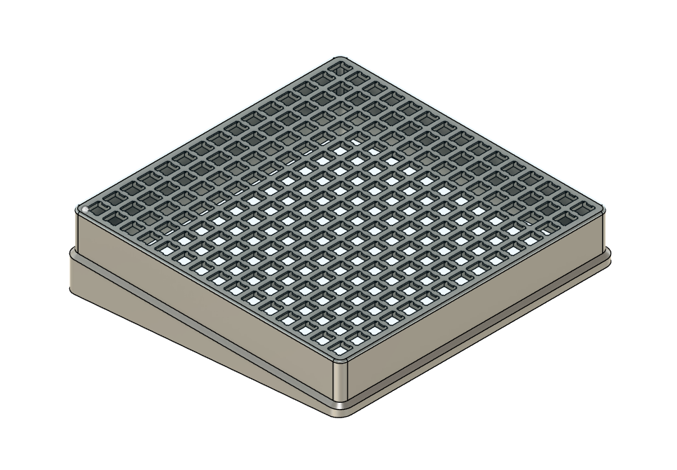 Stackable 15x15 Tester Base